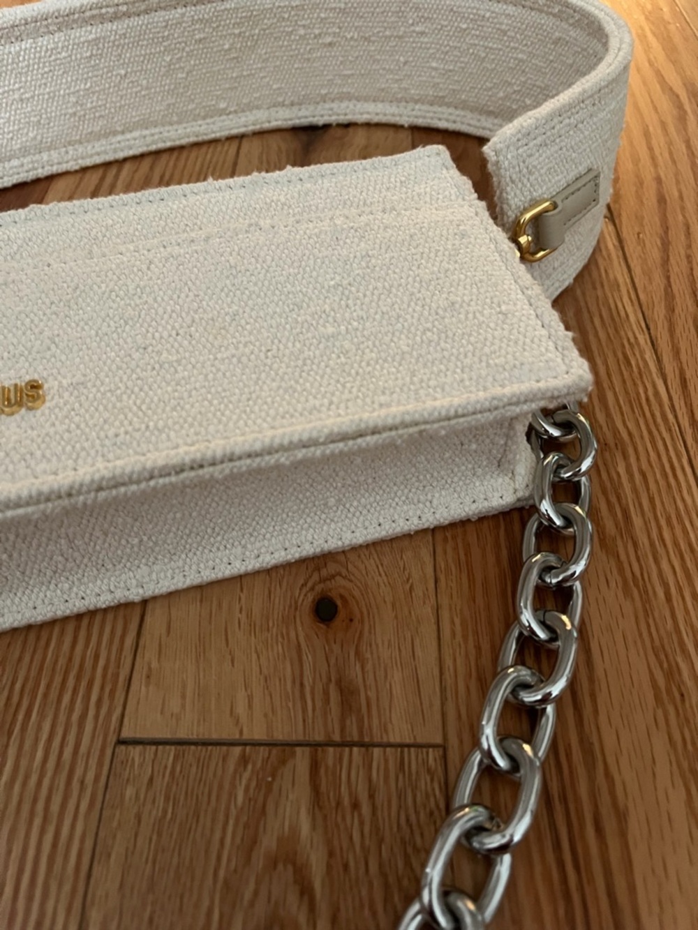 NWOT Jacquemus Beige 'Le Ciuciu' Structured Cotton Bag - Picture 8 of 9